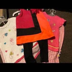 3 outfits. Size 24 months. Bonnie baby plus